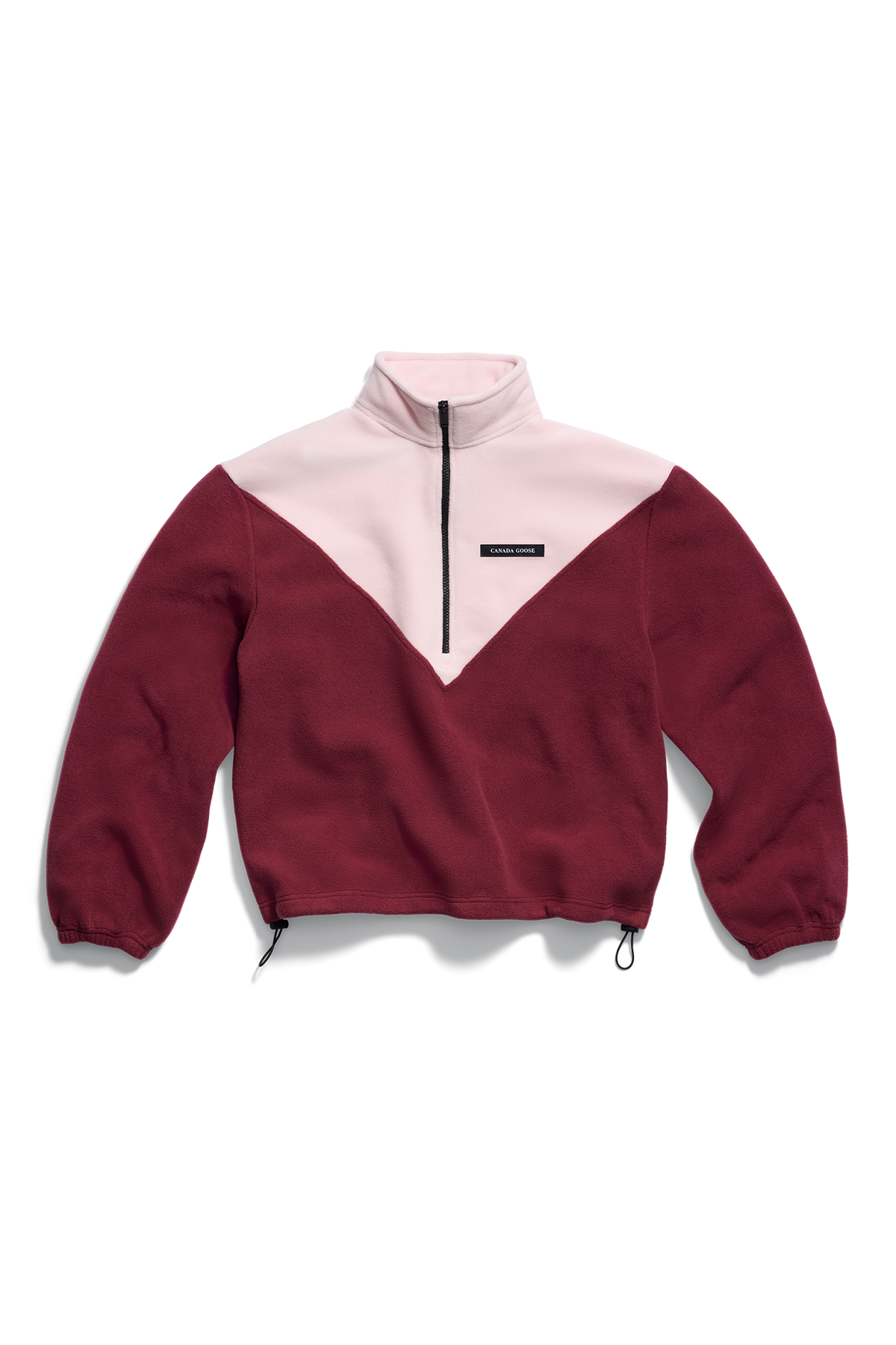 Tayen Colour Block Fleece Quarter Zip