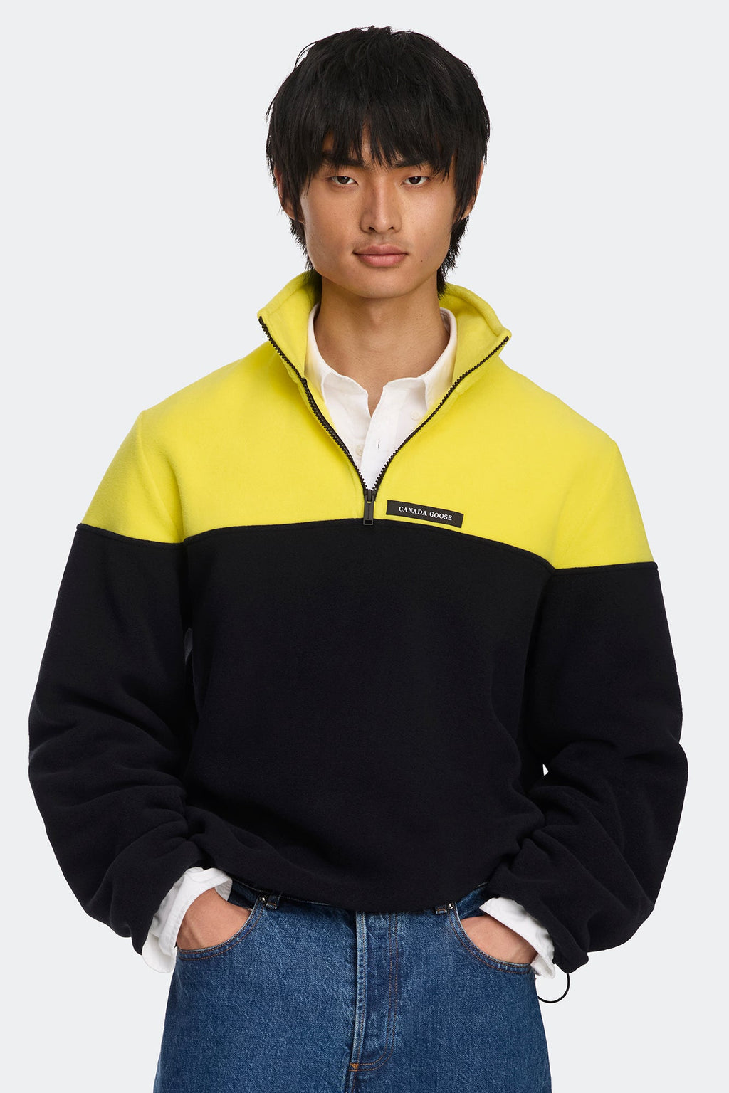 Loma Colour Block Fleece Half Zip