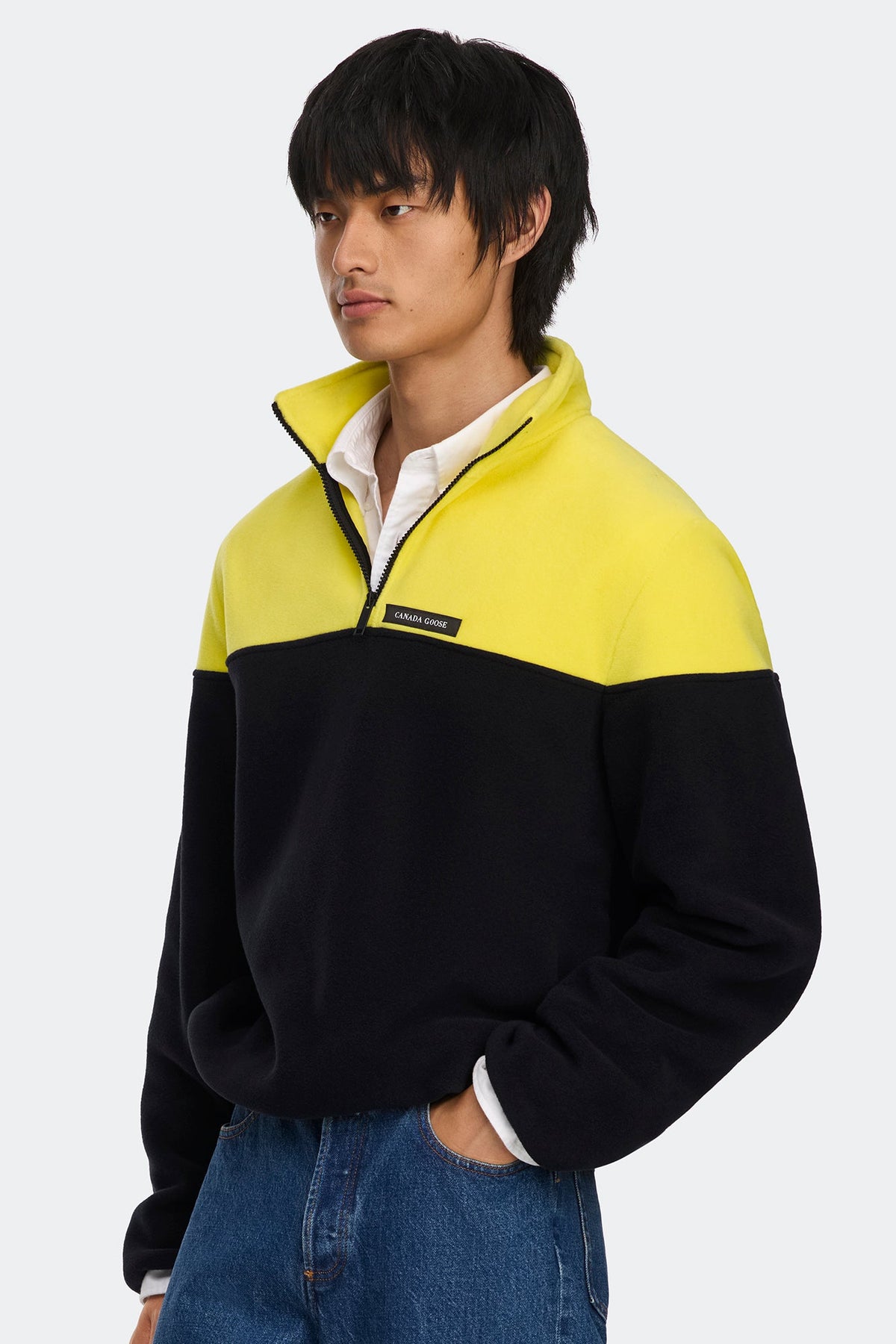 Loma Colour Block Fleece Half Zip