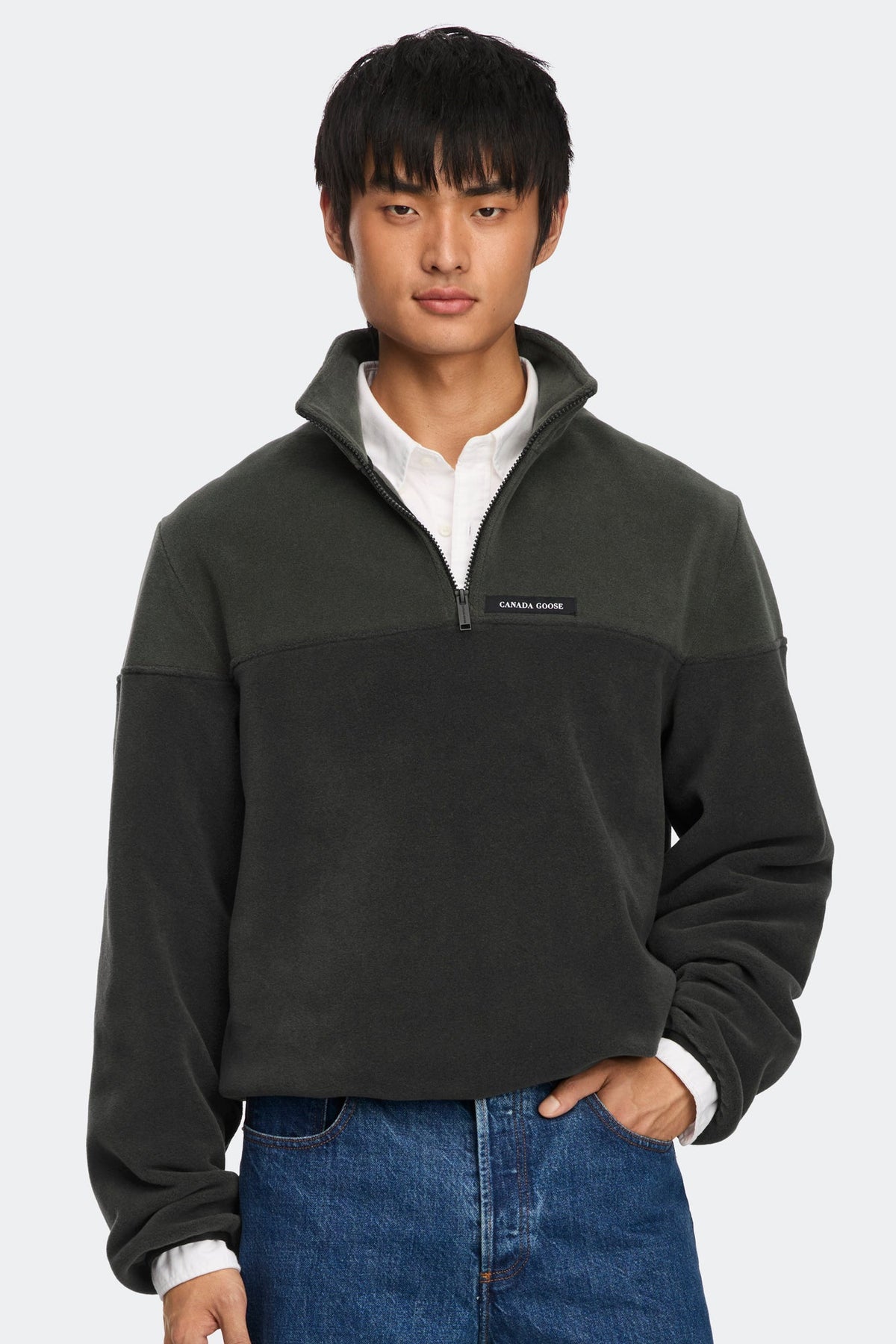 Loma Colour Block Fleece Half Zip