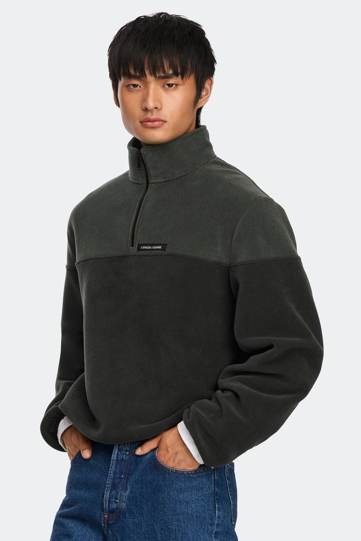 Loma Colour Block Fleece Half Zip