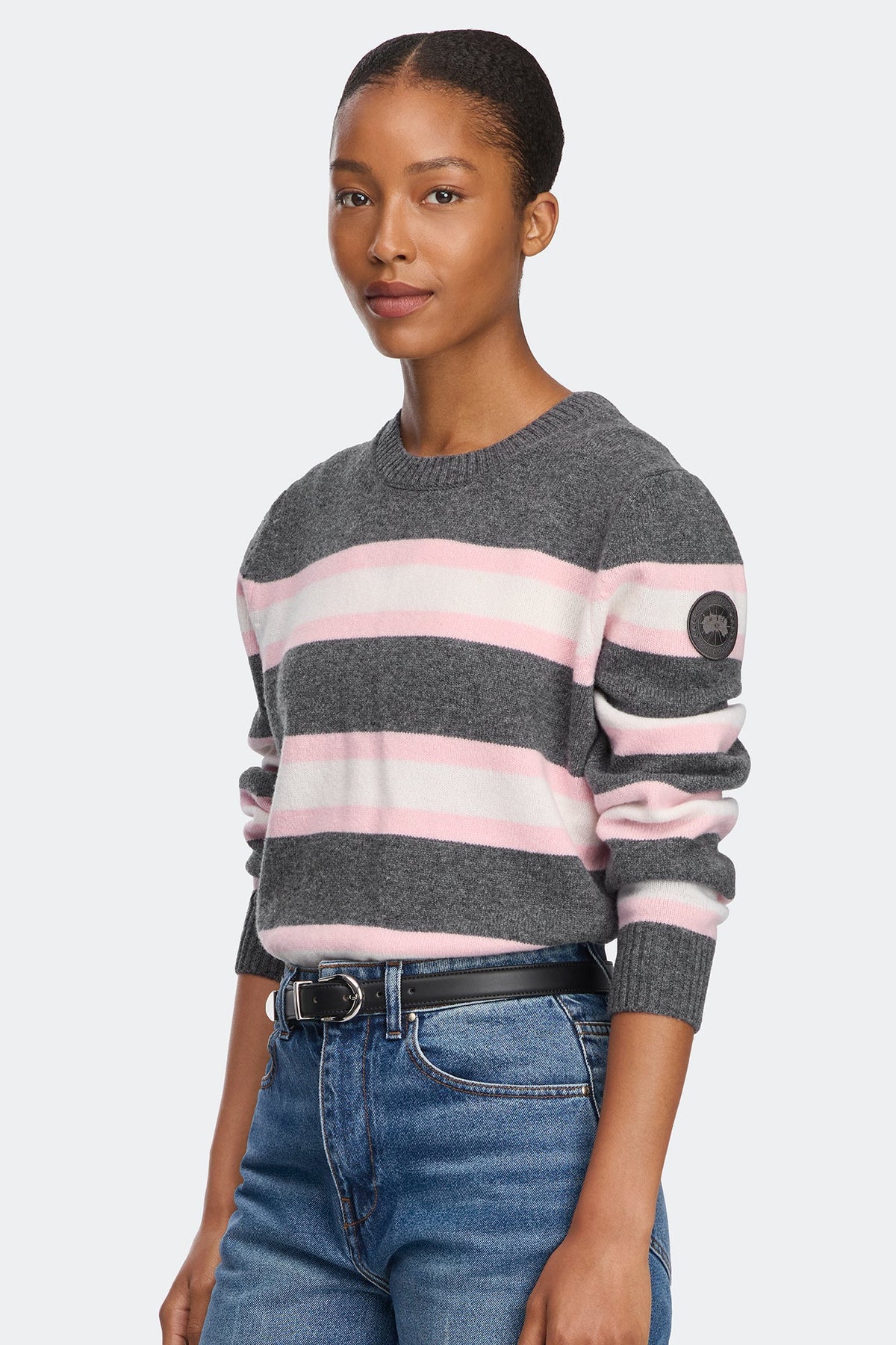 Joffre Striped Knit Crew