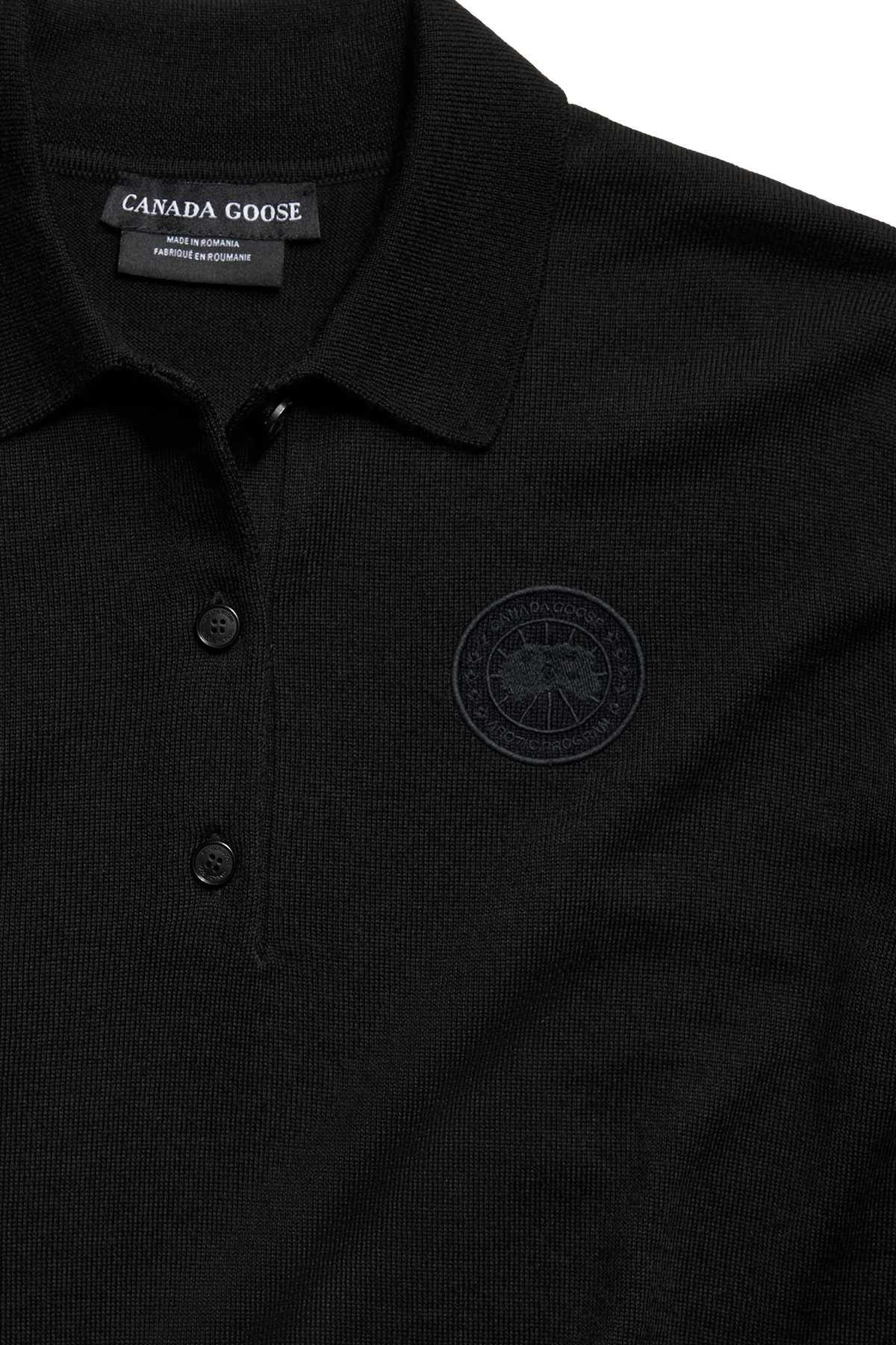 Melrose Knit Long Sleeve Polo