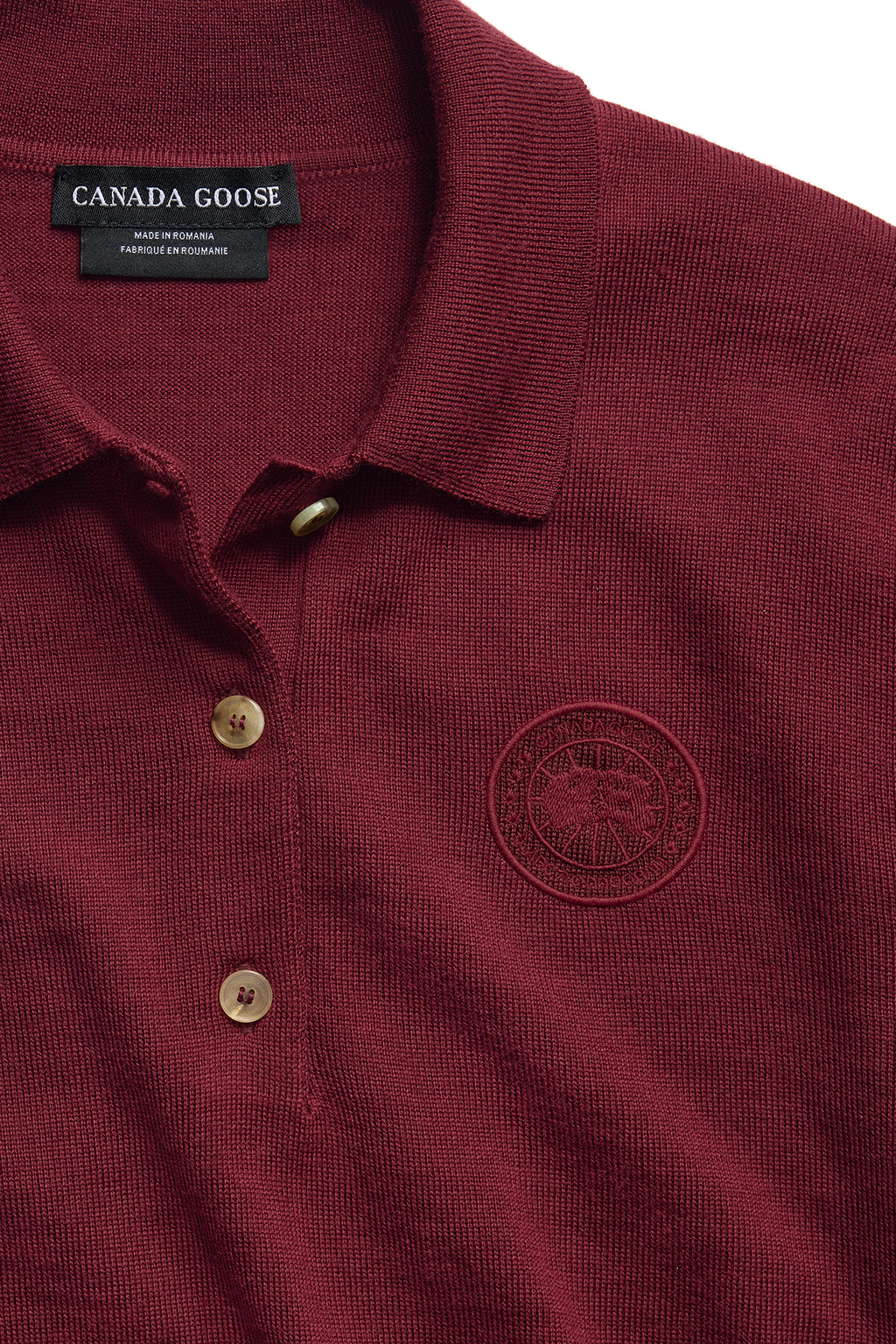 Melrose Knit Long Sleeve Polo