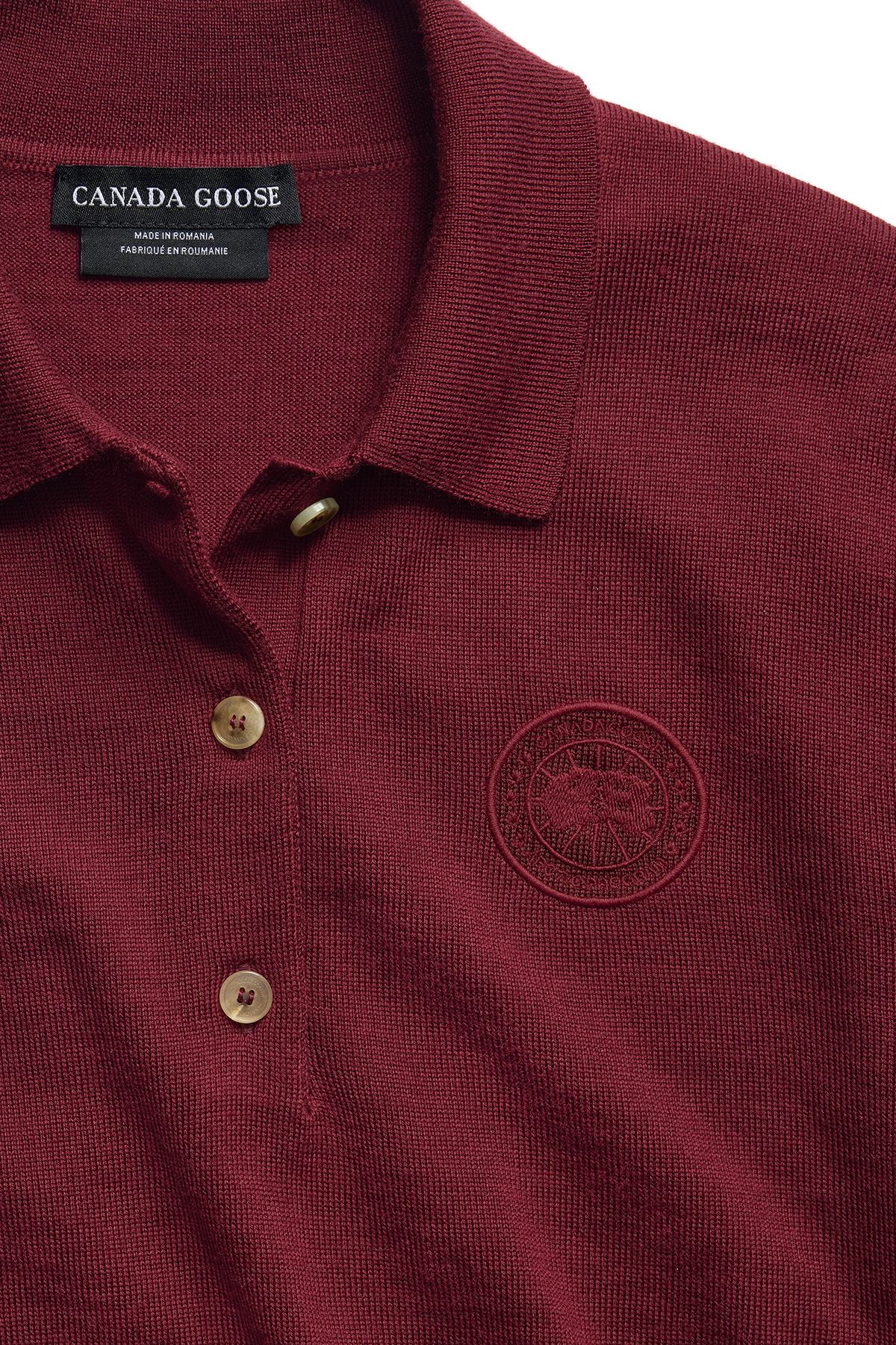 Melrose Knit Long Sleeve Polo