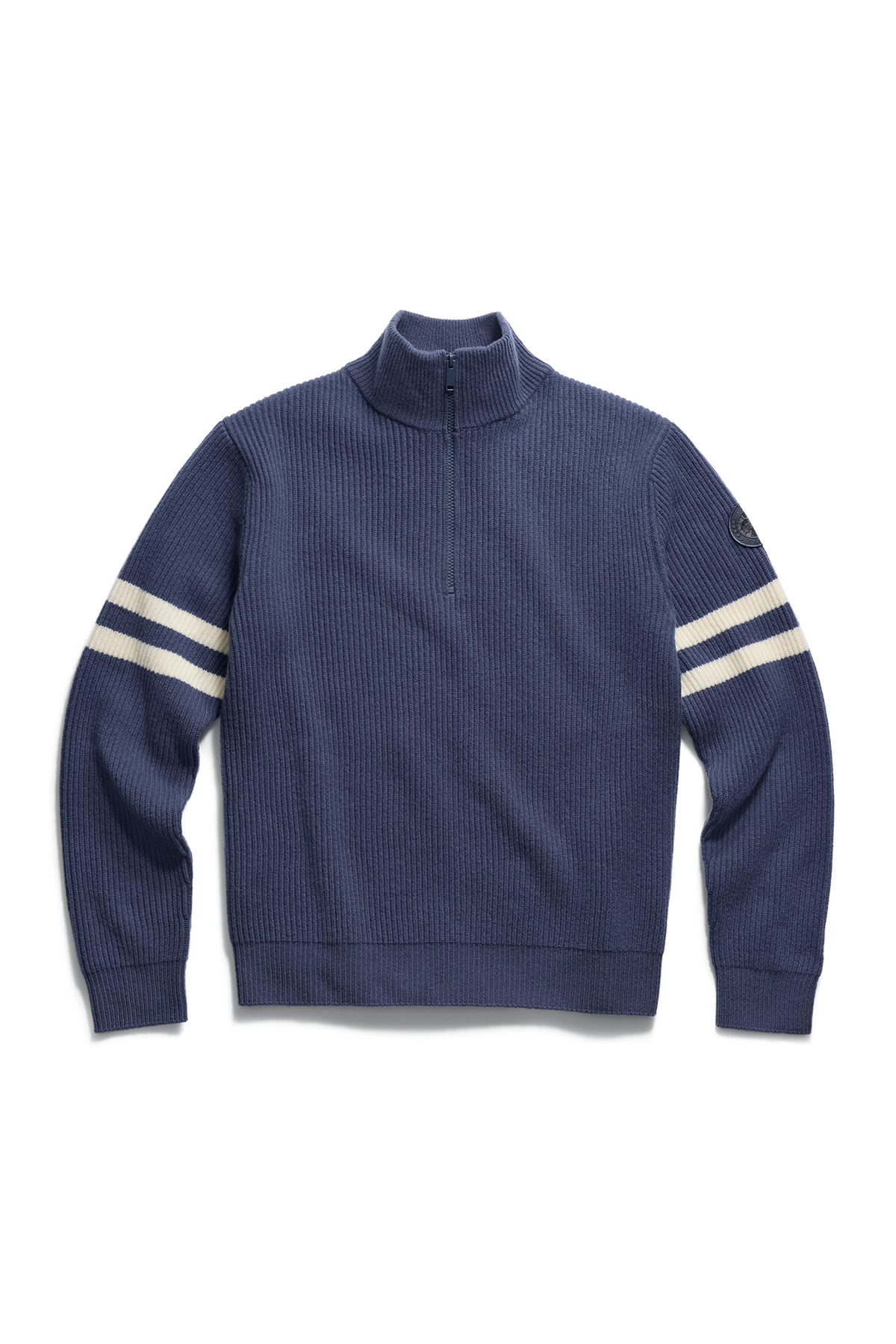 Mckinney Striped Knit Quarter Zip