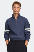 Mckinney Striped Knit Quarter Zip
